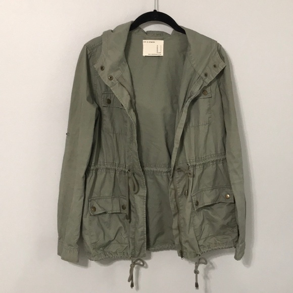 life in progress Jackets & Blazers - Olive Green Utility Jacket